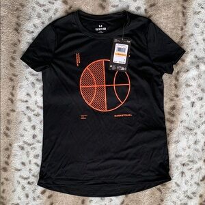 Under Armour Black Basketball Graphic Tee
